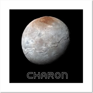 Charon moon of Pluto Posters and Art